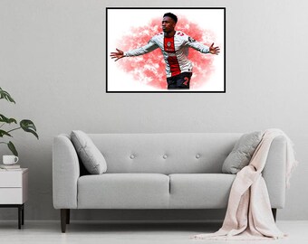 Kyle Walker-Peters 2022/23 Digital Art Print - (On Foamex Board or Photo Paper)