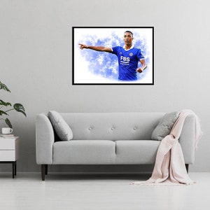 Youri Tielemans 2022/23 Digital Art Print - (En cartón Foamex o papel fotográfico)