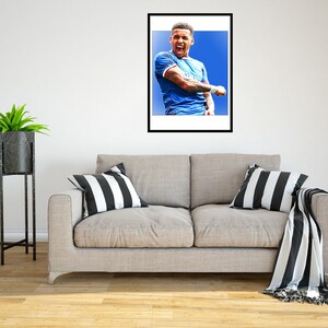 James Tavernier 2022/23 Digital Art Print - (en cartón Foamex o papel fotográfico)