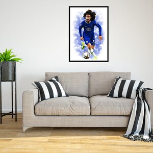 Marc Cucurella 2022/23 Digital Art Print - (En cartón Foamex o papel fotográfico)