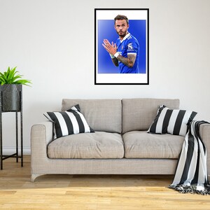 James Maddison 2022/23 Digital Art Print - (En cartón Foamex o papel fotográfico)