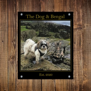 Premium Personalised Wall Mounted Pub Sign For Home Bar or Man Cave!