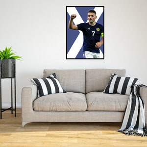 John McGinn 2022/23 Digital Art Print - (En cartón Foamex o papel fotográfico)