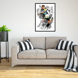 Kieran Trippier 2022/23 Digital Art Print - (En cartón Foamex o papel fotográfico)