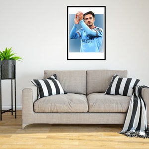 Jack Grealish 2022/23 Digital Art Print - (en cartón Foamex o papel fotográfico)