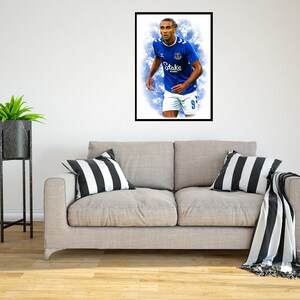 Calvert-Lewin 2022/23 Digital Art Print - (en cartón Foamex o papel fotográfico)