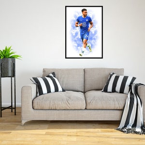 Reece James 2022/23 Digital Art Print - (en cartón Foamex o papel fotográfico)