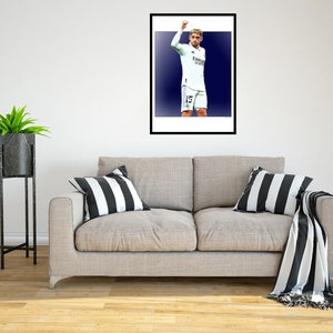 Federico Valverde 2022/23 Digital Art Print - (On Foamex Board or Photo Paper)