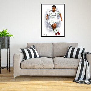 Tyler Adams 2022/23 Digital Art Print - (en cartón Foamex o papel fotográfico)