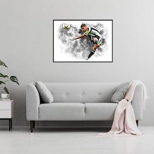 Bruno Guimaraes 2022/23 Digital Art Print - (Op Foamex Board of Fotopapier)