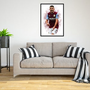 John McGinn 2022/23 Digital Art Print - (En cartón Foamex o papel fotográfico)