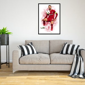 Jordan Henderson 2022/23 Digital Art Print - (en cartón Foamex o papel fotográfico)