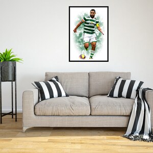 Cameron Carter-Vickers 2022/23 Digital Art Print - (su lavagna Foamex o carta fotografica)