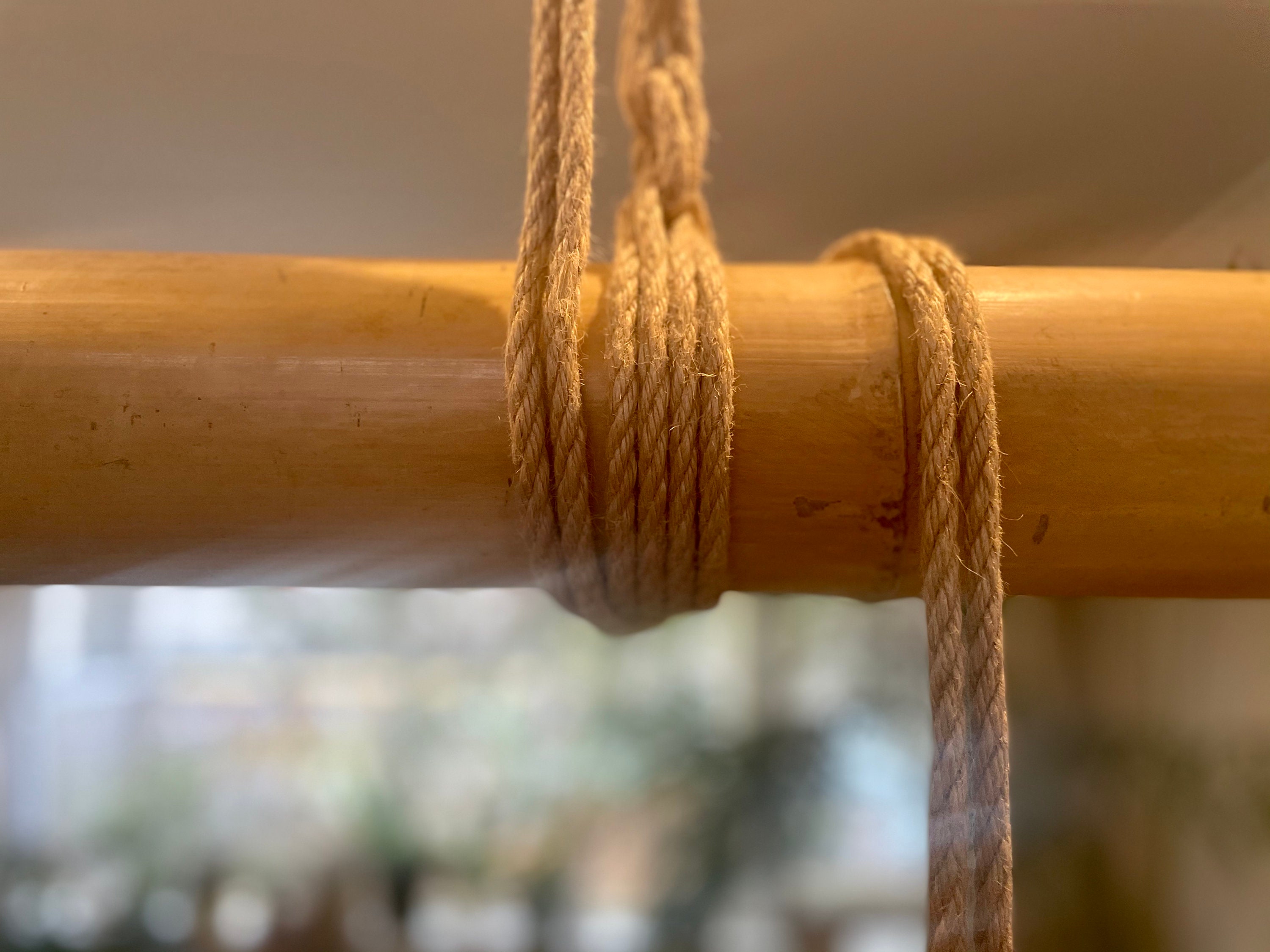 Bamboe stok voor shibari kinbaku bondage ophanging diameter 10 cm