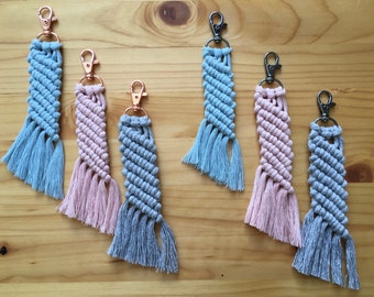 VINO Macrame sleutelhanger