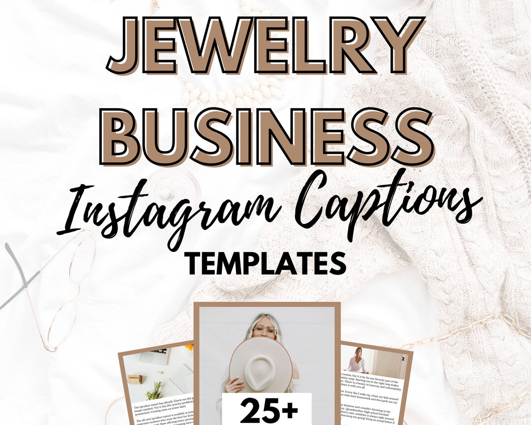 25 Jewelry Business Caption Templates Instagram Caption Social Media