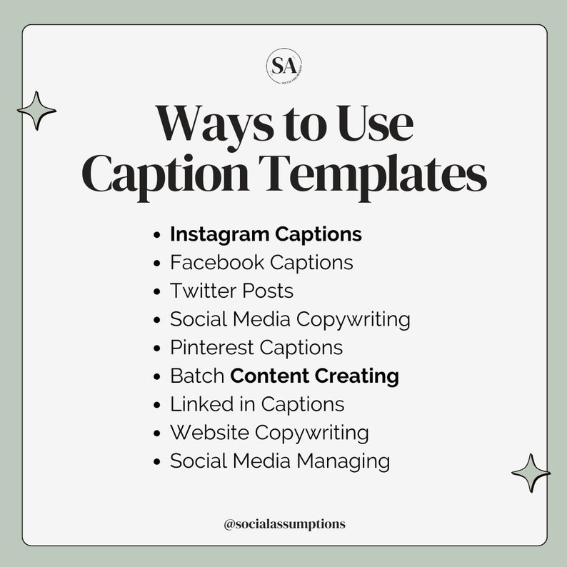 Instagram Caption Templates for New Years Sale Promotion Caption ...