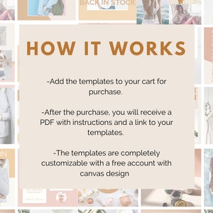 40 Instagram Canva Templates for Product Based Business | Editable ...