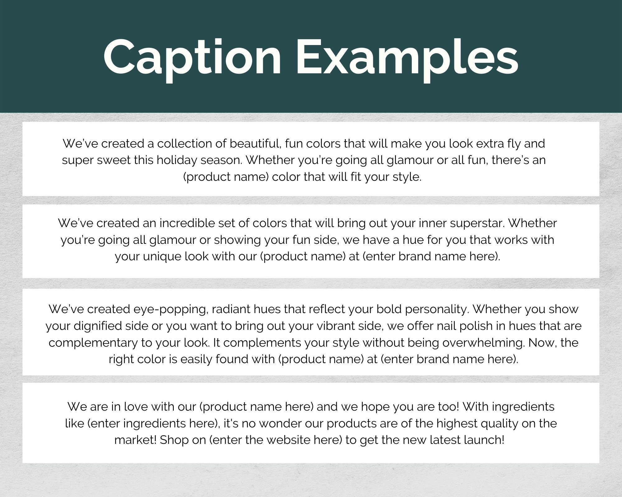 50 Website Launch Caption Templates — Social Assumption