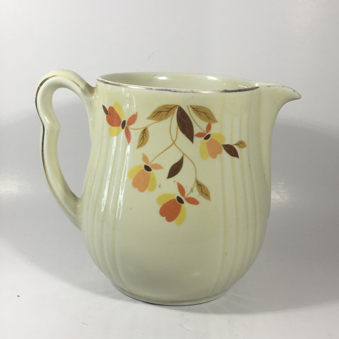 Hall autumn leaf Jewel Tea 6 Pitcher Vintage Etsy