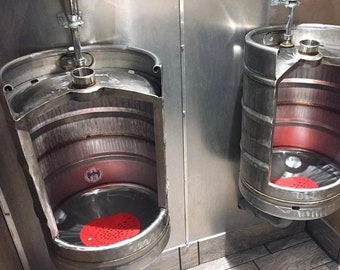 Keg Urinal Etsy