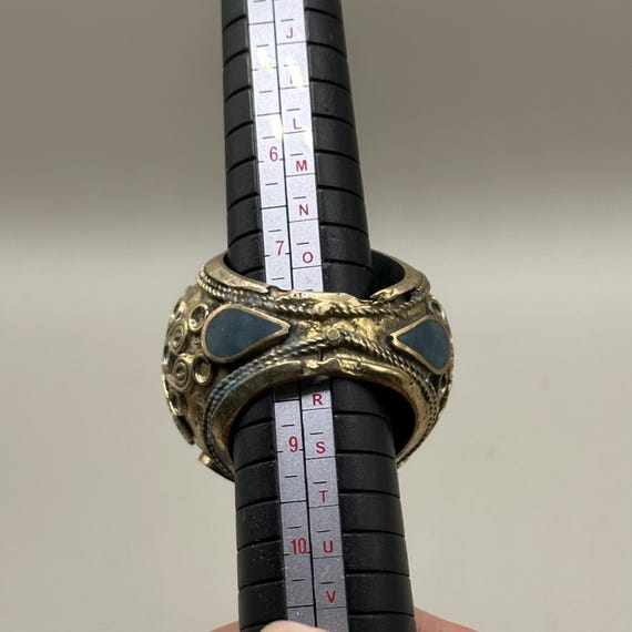 Ancient Medieval Style Handmade Vintage Ring - image 5