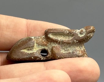 Stunning Ancient Roman Bronze Rabbit Old Figure