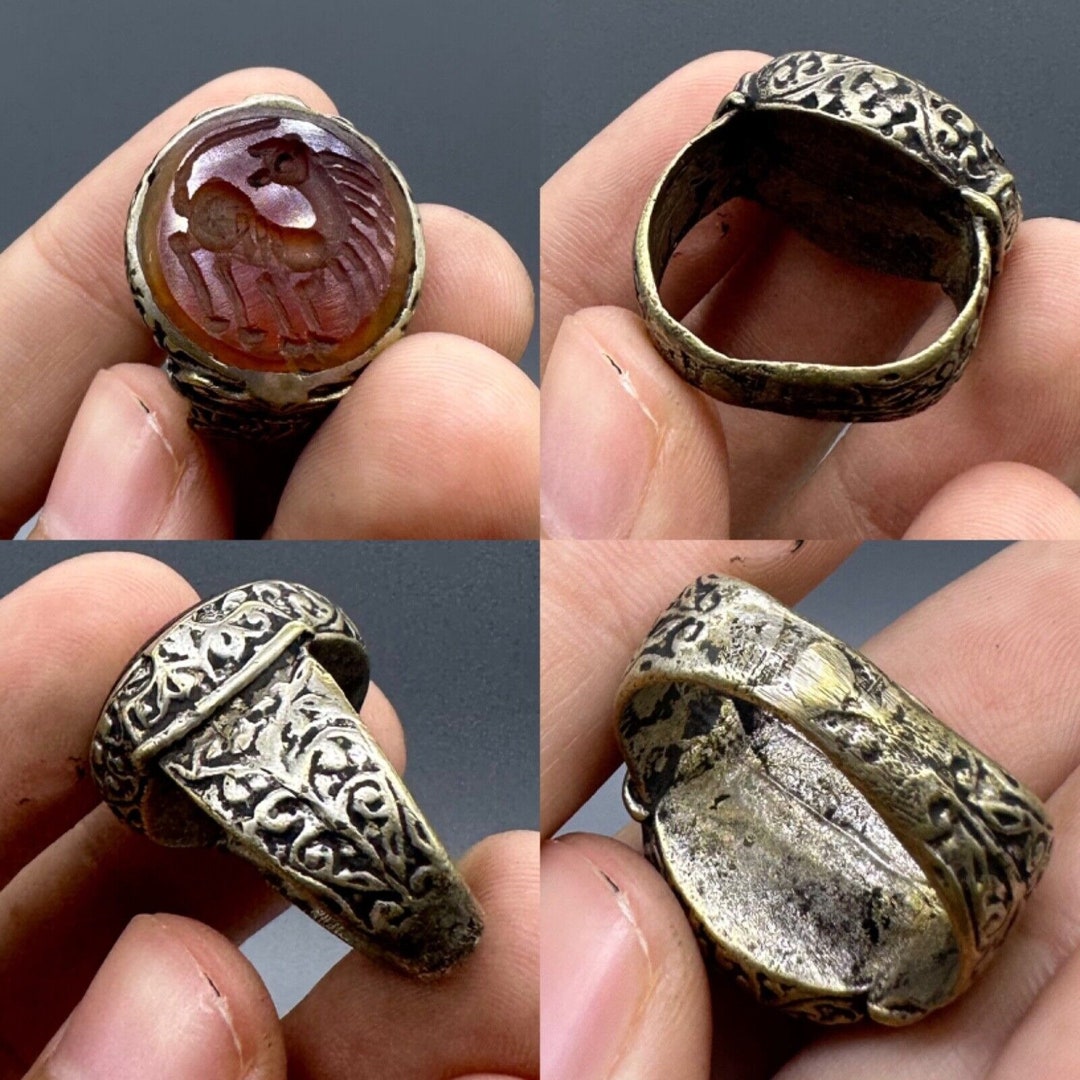 Bague Augustine - Rouge
