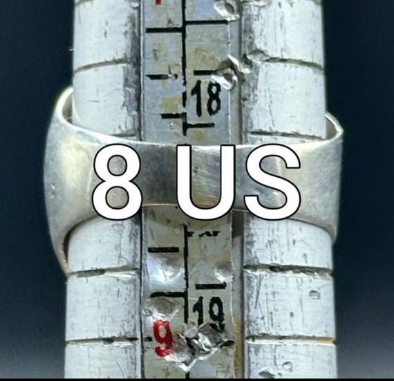 Rare Unique Ancient Roman Solid Silver Ring With … - image 4