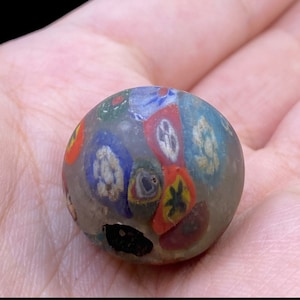 Beautiful Old Ancient Jatim Java Eye Bead circa 6th - 9th Century AD
