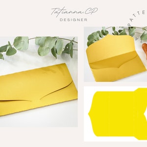 Envelop voor geld sjabloon, 6.5x3.5 envelop, SVG_EPS_PNG-bestanden voor lasersnijden, Cricut, Silhouette, Cameo machines, DIGITALE SJABLOON