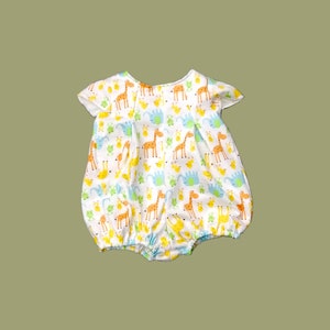 Eden romper - Zoo print