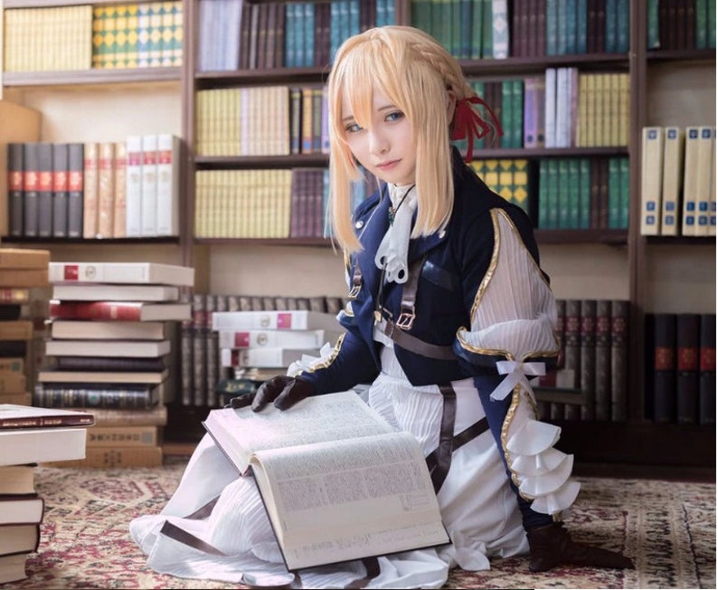 Violet Evergarden Costume Violet Evergarden Cosplay Violet Evergarden Full Set