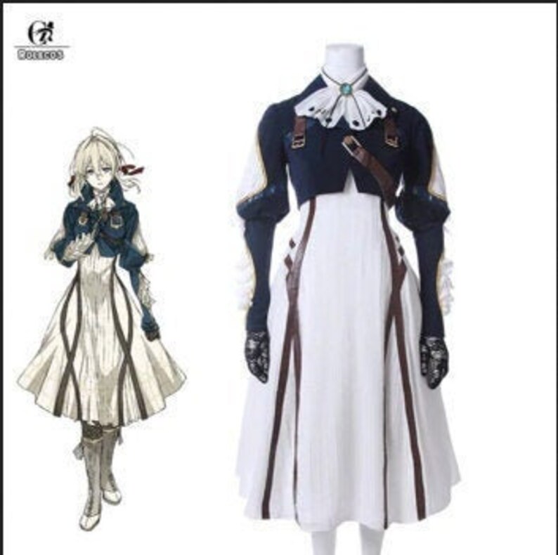 Violet Evergarden Costume Violet Evergarden Cosplay Violet Evergarden Full Set