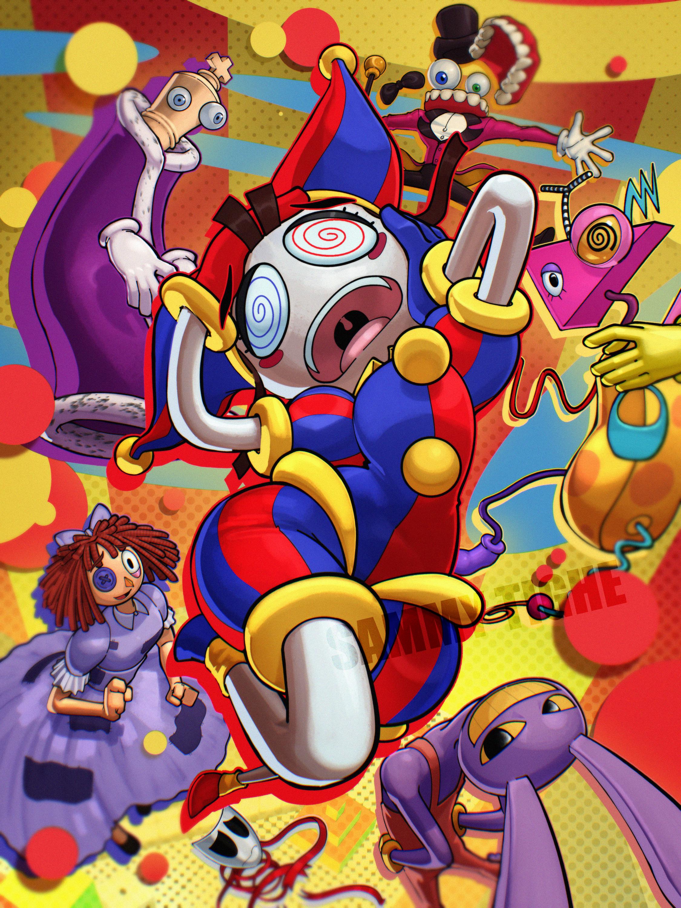 The Amazing Digital Circus - Art Print, Pomni, Jax, Ragatha