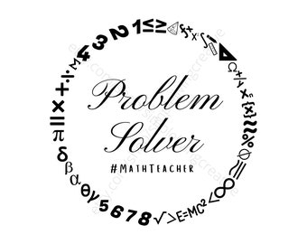 Download Math Teacher Svg Etsy