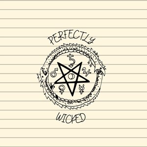 Perfectly Wicked Svg, Wicked Svg, Witch Svg, Witch Squad Svg, Witches Crew Svg, Wickedly Cute Svg, Bad Witch Vibes Svg, Its October Witches