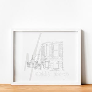 The Corner Tavern, Boston, MA Print