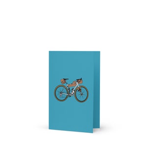 Bike - Bikepacking Carte de voeux
