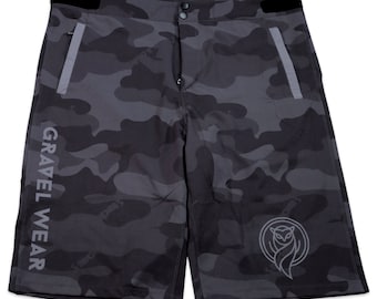 Cycling Shorts - MTB / Gravel Bike - Camo - Bike Shorts - MTB