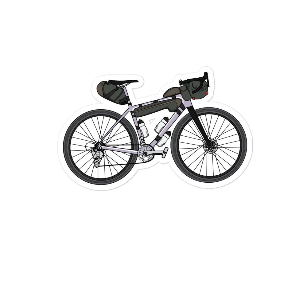 Bikepacking Stickers Bike Bike Life Gravel Biking Bike Etsy