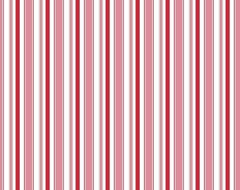 Cozy Christmas Stripe by Lori Holt for Riley Blake Designs  Yardage....Sold in 1/2 yard increments