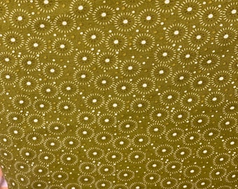 Adel in Autumn Olive for Riley Blake Designs Yardage... Sold in 1/2 yard increments