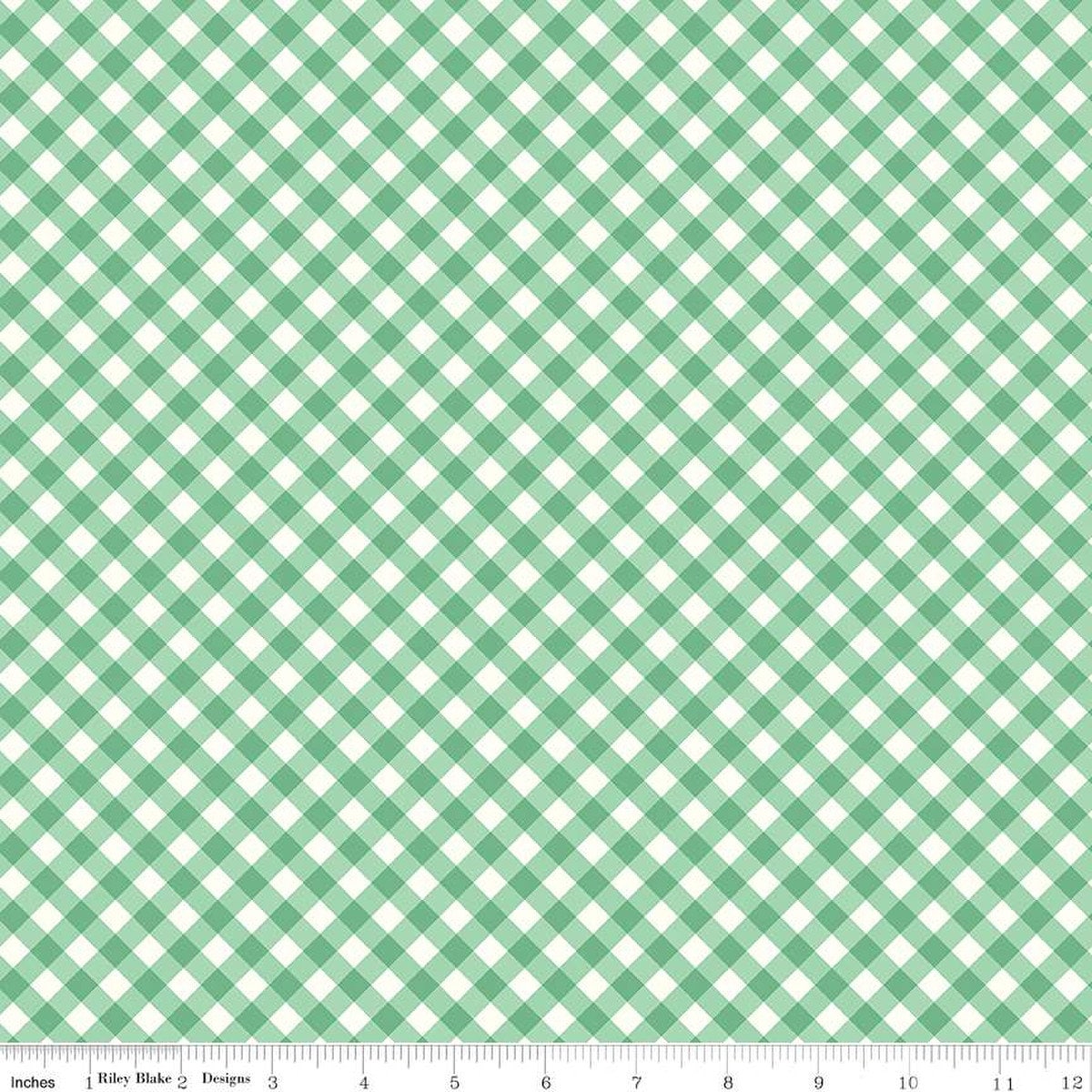 Bee Gingham Fabric by Lori Holt - Riley Blake Designs..(1/2 Yard) - Etsy