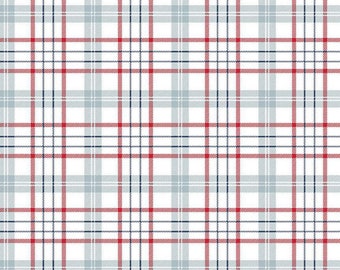 American Beauty Plaid - Storm by Dani Mogstad for Riley Blake Designs...Sold in 1/2 yard increments