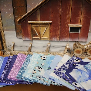 Snowville Fat Eighth Bundle by Sue Zipkin for Clothworks