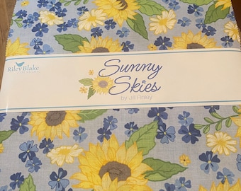 Sunny Skies 10” Stacker Bundle by Jill Finley for Riley Blake Designs