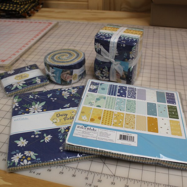 Riley Blake Daisy Fields Fabric Etsy