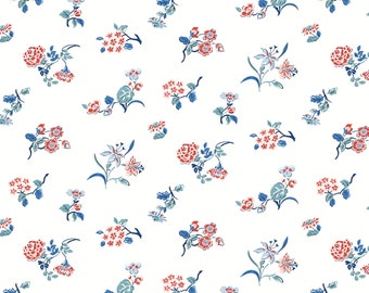 Arthur's Garden - Tumbling Posies A by Liberty Fabrics for Riley Blake Designs...Sold in 1/2 yard increments