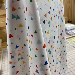 Let&#39;s Play Triangles Collection for Riley Blake Designs....Yardage....Sold in 1/2 yard increments